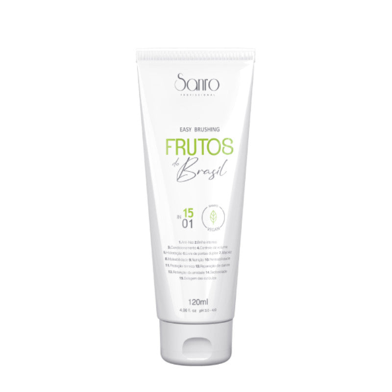 Easy Brushing 15-in-1 120ml – Frutos do Brasil 🌿 | Finalizador & Protetor Térmico Vegano