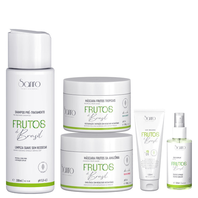 ✨ Kit Capilar Frutos do Brasil 300 ml | Nutrição, Brilho e Força Natural