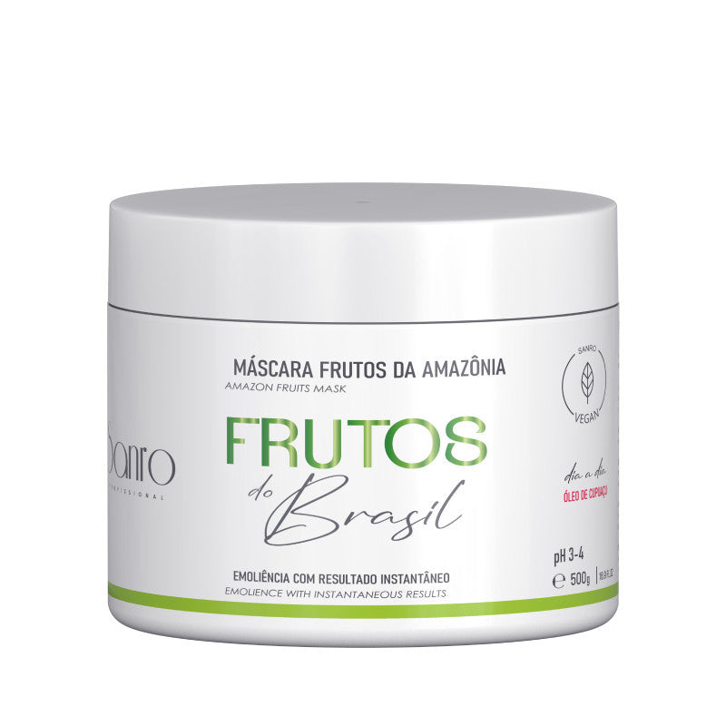 Máscara de Cupuaçu Frutos da Amazônia 500ml 🍫 | Hidratação e Brilho Natural – Frutos do Brasil